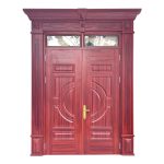 Cửa Thép Vân Gỗ 2 Cánh HG22H2