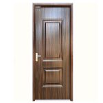 Cửa Thép 1 Cánh Vân Gỗ Óc Chó