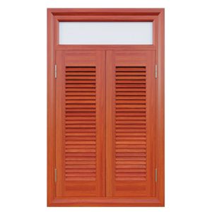 Cửa Thép Vân Gỗ 2 Cánh S6