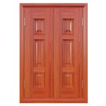 Cửa Sổ Thép Vân Gỗ 2 Cánh S7