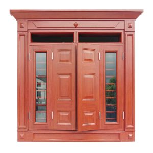 Cửa Sổ Thép Vân Gỗ 4 Cánh S10