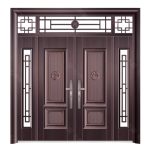 Cửa Thép 4 Cánh Lệch HG006