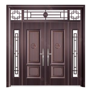 Cửa Thép 4 Cánh Lệch HG006