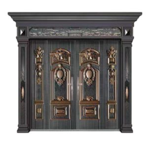 Cửa Thép Cao Cấp 4 Cánh Lệch HG007